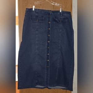 Cato Jean Skirt size 22w